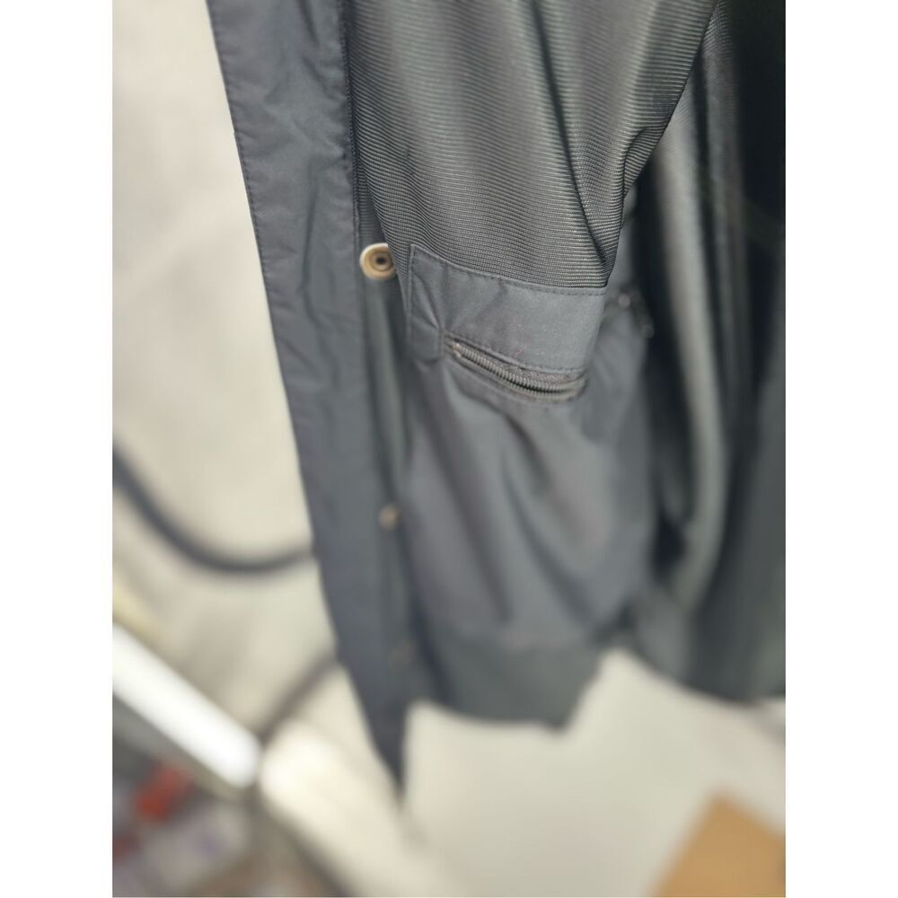 FootJoy DryJoys Black Full Zip Windbreaker Rain Jacket Golf Mens Size L - Picture 5 of 13